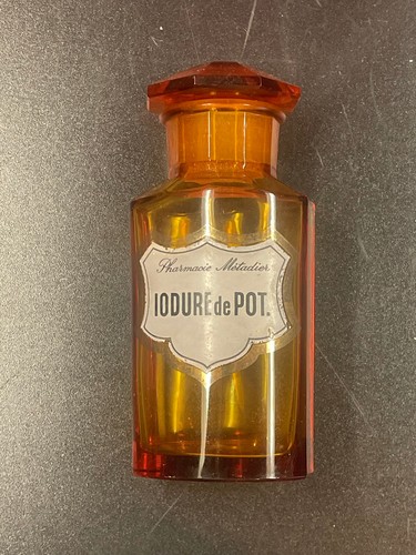 Flacon pharmacie verre - flacon,