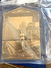 LOUVE FRANCE MONNAIE DE PARIS LE LOUVRE BRONZE