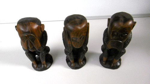 Singes sagesse rien - la,