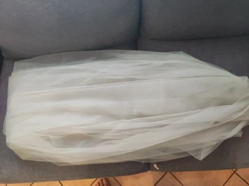 Tulle décoration vert sauge