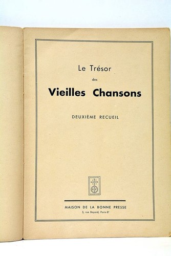 Trésor des vieilles - le,