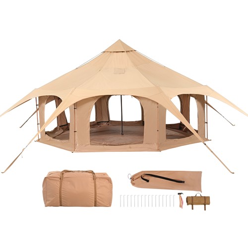 Tente cloche toile - toile, 4