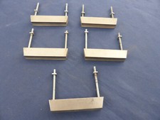 5 poignées coquille métal tiroirs meuble Bureau métier 8,5 cm occasion