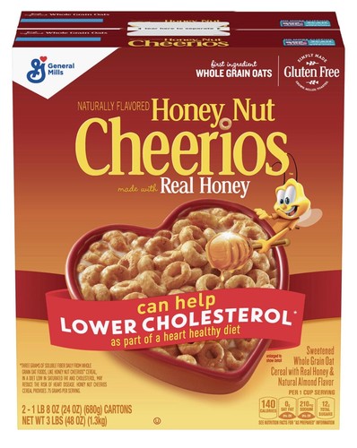 Pack cheerios cereal honey - cheerios,