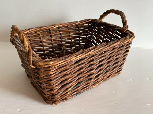 Ancien panier bois vannerie - panier,