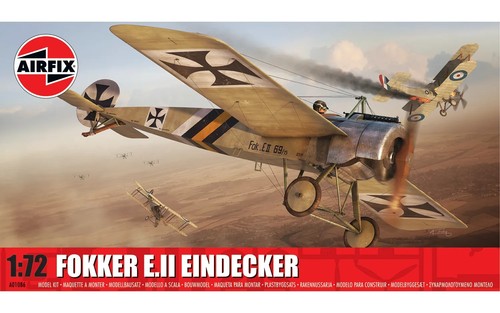 Maquette avion fokker ii - fokker, e.ii