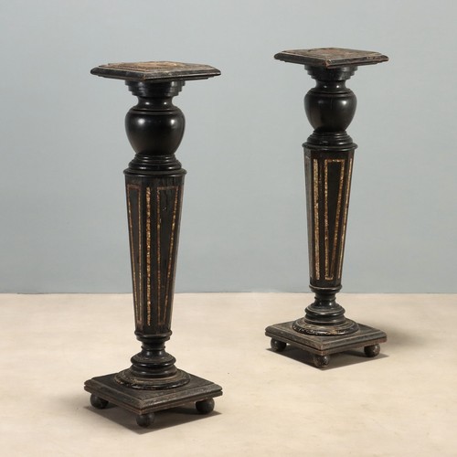 Colonnes ébénisées - colonnes,