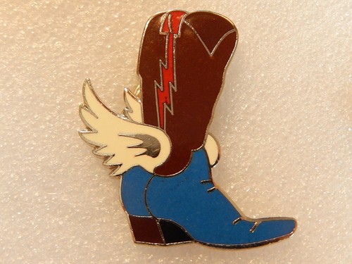 Pin botte western santiag - pin´s,
