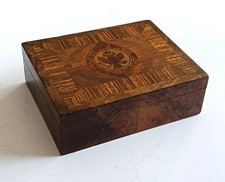 Boîte marqueterie bois Empire