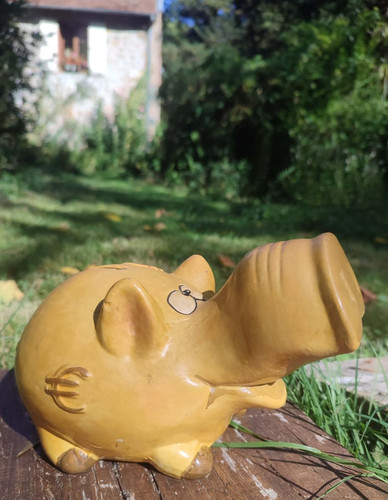 Tirelire cochon ceramique - tirelire, en