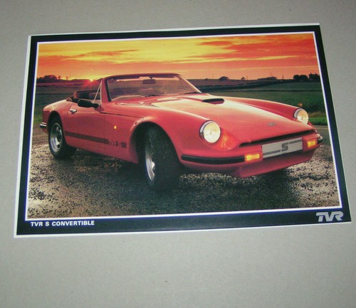Prospectus brochure tvr s - /,