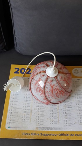 Lustre suspension verre - lustre,