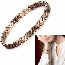 SUPER STRONG Pure Copper Arthritis Therapy Magnetic Bracelet Women Handmade USA