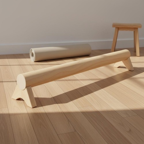 Poutre équilibre bois - poutre, d'équilibre