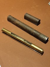 19th Century Brass Bubble Level Signed Saueraker in Paris