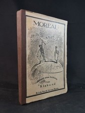 Moreau. novel of a soldier. Cover illustration by Max Slevogt Klabund: