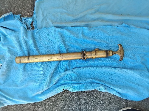 Ancienne pompe pompier - pompe, de