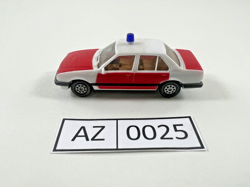 Herpa opel ascona fire - opel, "fire