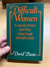 1983 1ÈRE ÉDITION "FEMMES DIFFICILES" DAVID PLANTE LIVRE BROCHÉ (P3)