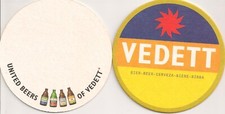 VEDETT - sous-bock "United