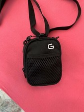 Étui GEONAUTE appareil photo - nylon - noir -10 cm x 6 cm x 12 cm-double poches