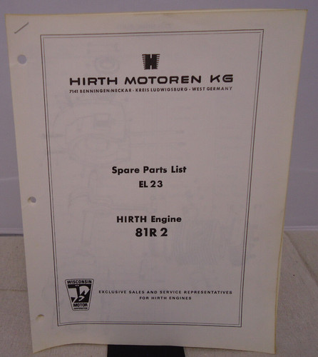 Vintage hirth engine - vintage, 2