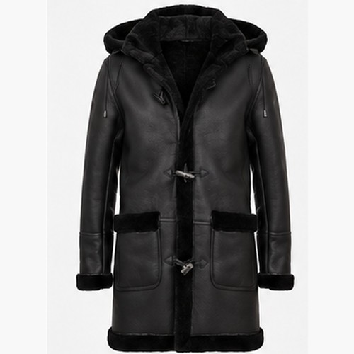 Men real shearling - men's, sheepskin