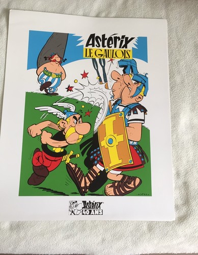 Sérigraphie astérix - sérigraphie, le
