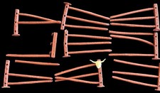 Vintage - 1960 - set de barrières pour figurines Farwest - Timpo