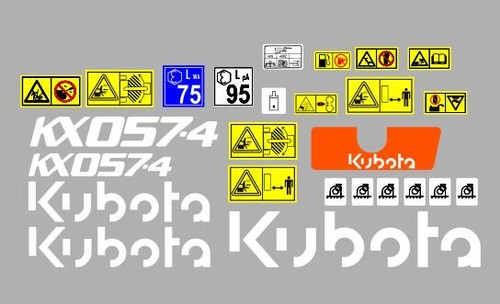 Kubota 057 kit - kx,