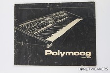 MOOG POLYMOOG SYNTHESIZER OWNERS MANUAL 203a Keyboard book VINTAGE SYNTH DEALER
