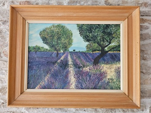 Tableau huile sur toile - tableau,