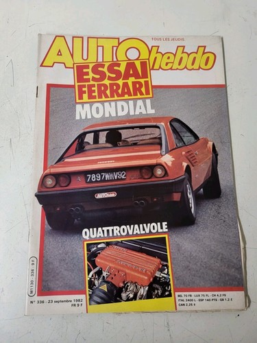 Magazine auto hebdo nº336 - magazine,