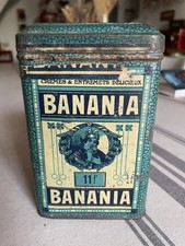Ancienne Boîte BANANIA Bleue