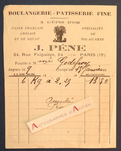 Boulangerie pâtisserie - ●,
