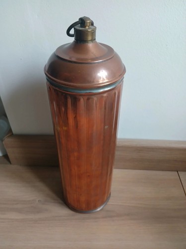 Ancienne bouillotte lit - bouillotte, de