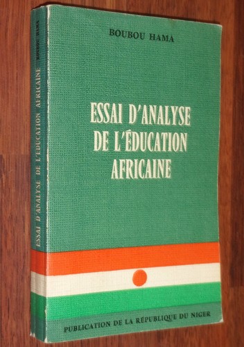 Afrique noire boubou hama - boubou,