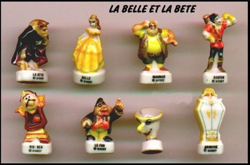 Belle bête disney rare set - belle,