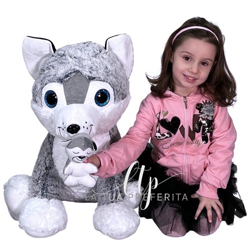 Siberian husky chien peluche - chien,