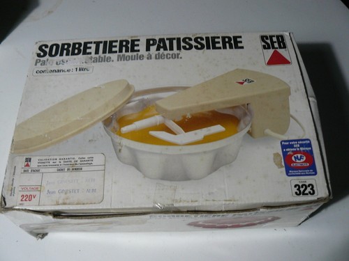Sorbetiere patissiette seb - sorbetiere, en
