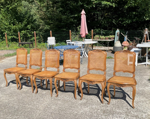 Chaises style louis - louis, et