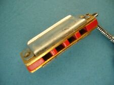 Keychain - Keychain - HARMONICA Miniature Musical Instrument