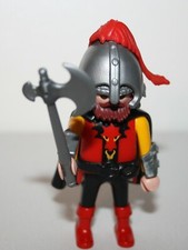 PLAYMOBIL 3320 CHEVALIER DRAGON CAPE NOIRE GROS CANON  MOYEN AGE 