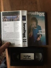 CASSETTE VIDEO VHS MUSIQUE PATRICK BRUEL tour 90 91 si ce soir concert coulisses