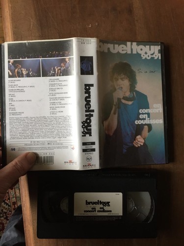 Cassette video vhs musique - cassette,