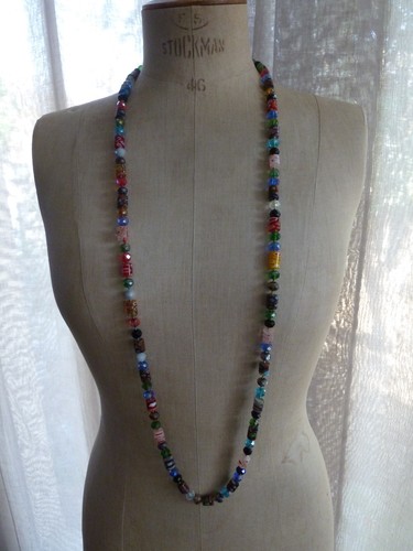 Collier ancien sautoir vintage - ancien,