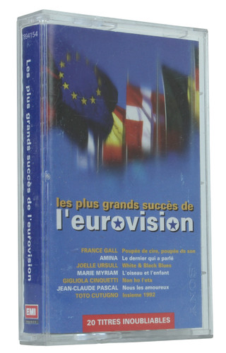 Eurovision cassette audio - eurovision,