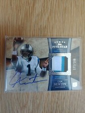 CAM NEWTON 2011 TOPPS 5 FIVE