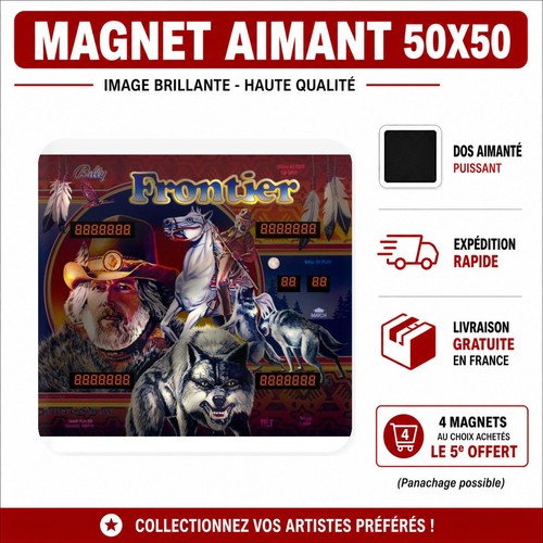 Magnet frontier bally pinball - magnet,