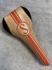 Vintage Schwinn Stinger Saddle BMX MTB Sparkle Orange | VELO VL-229